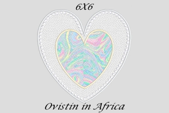 Lovery Applique Heart Coaster