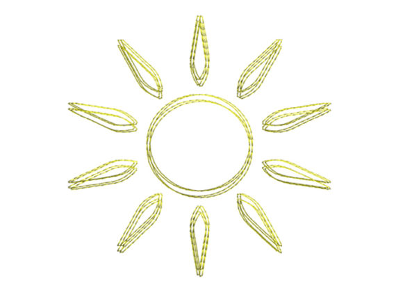 Sun Scribble Stitch Review
