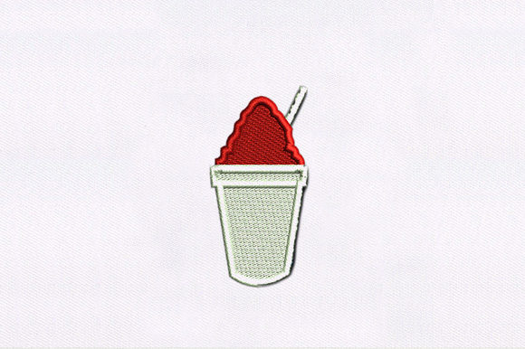 Sweet Cup Embroidery Design